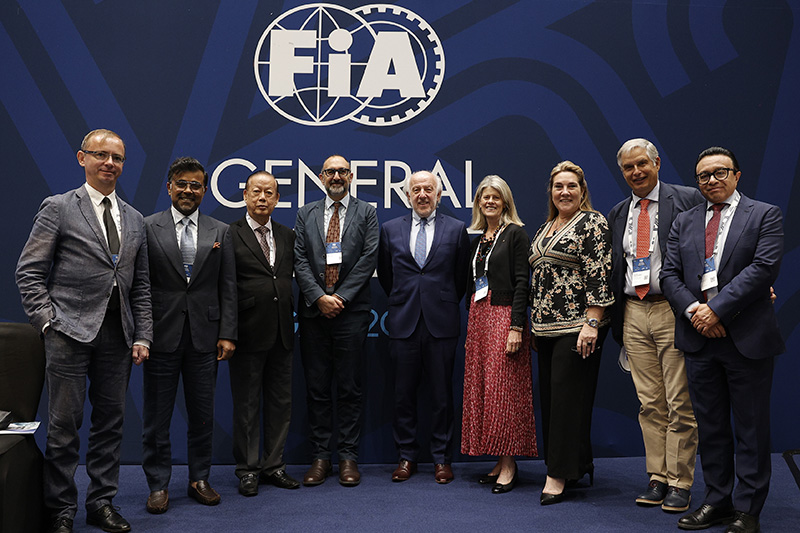 Trustees, partners and supporters of the FIA Foundation joined from around the world.