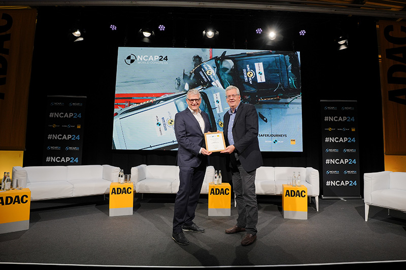 ADAC hosted the event and was recognized for its road safety commitment.