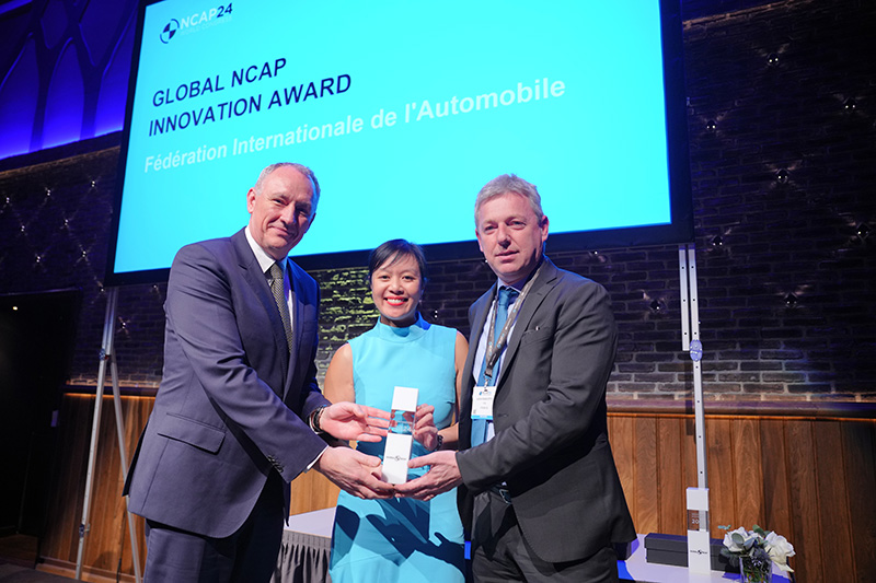 The FIA Road Safety Index, supported by the FIA Foundation, won the Global NCAP Innovation Award.