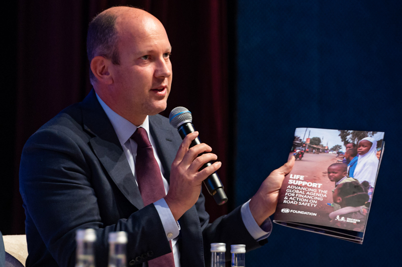 Deputy Director of the FIA Foundation, Avi Silverman, called for more efforts to accelerate action on financing and commitment to road safety with the launch of the ‘Life Support’ report.